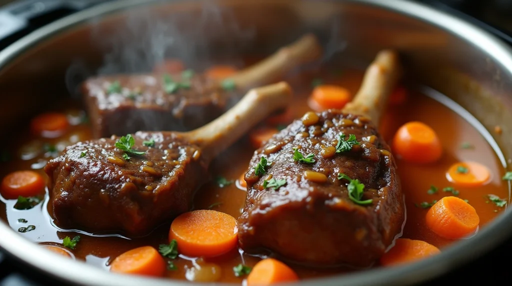 bone in shank recipes in pressure cooker